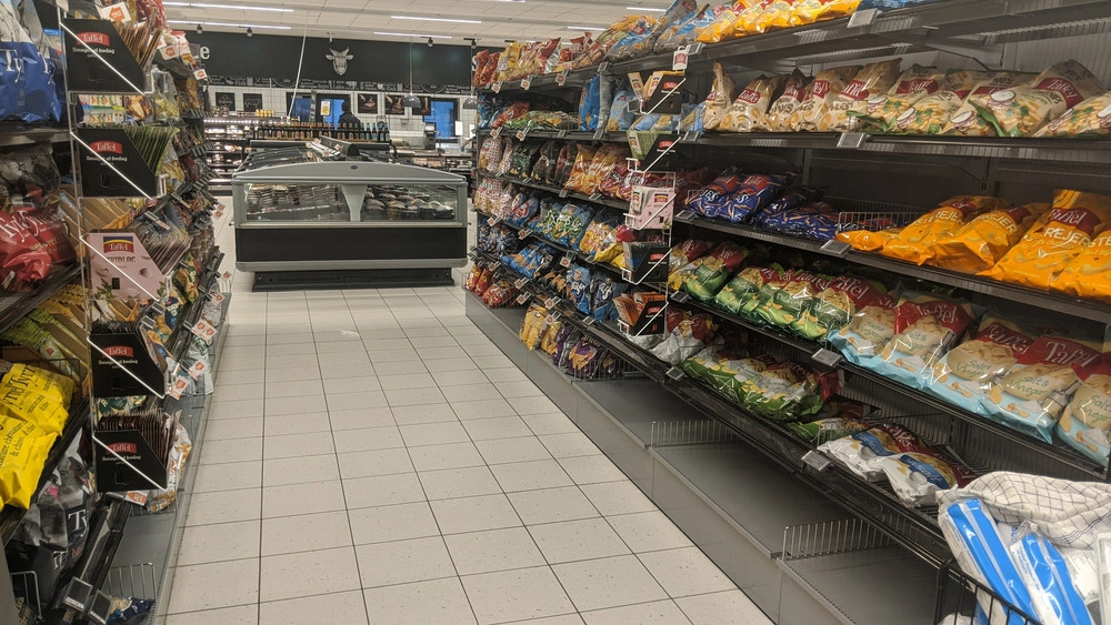 70.000 ton madspild fra danske supermarkeder i 2023