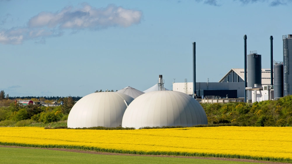 Metantab fra danske biogasanlæg
