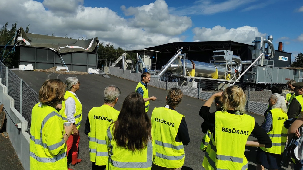 Pyrolyseanlæg til haveaffald