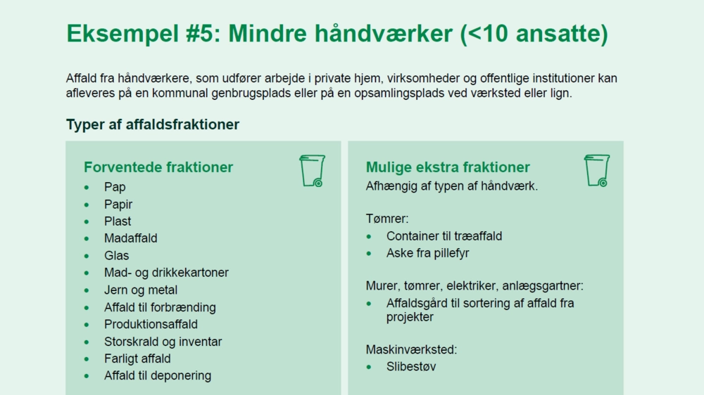 Guide til virksomheder om det nye affaldstilsyn